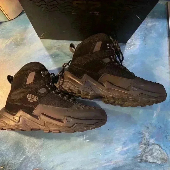 G7 G Seven Challenger Mono Work Hiking Boots Men’s 8.5 Black Retails $150